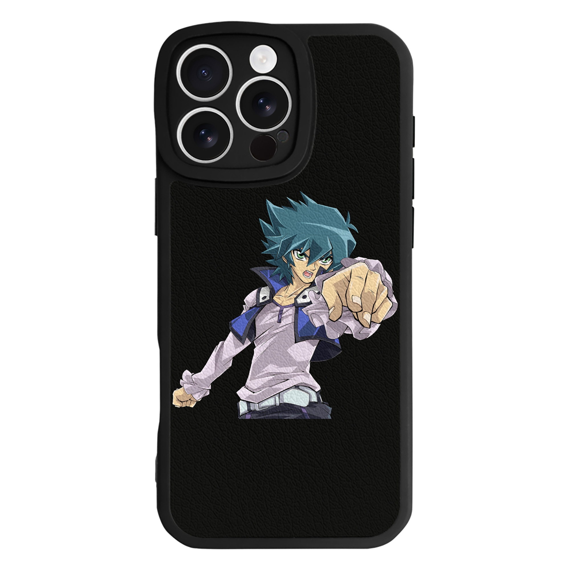 （画像用） 遊☆戯☆王 Yu-Gi-Oh! 【iPhone 16シリーズ対応】シリコンスマホケース（レザー調） 材質：シリコン